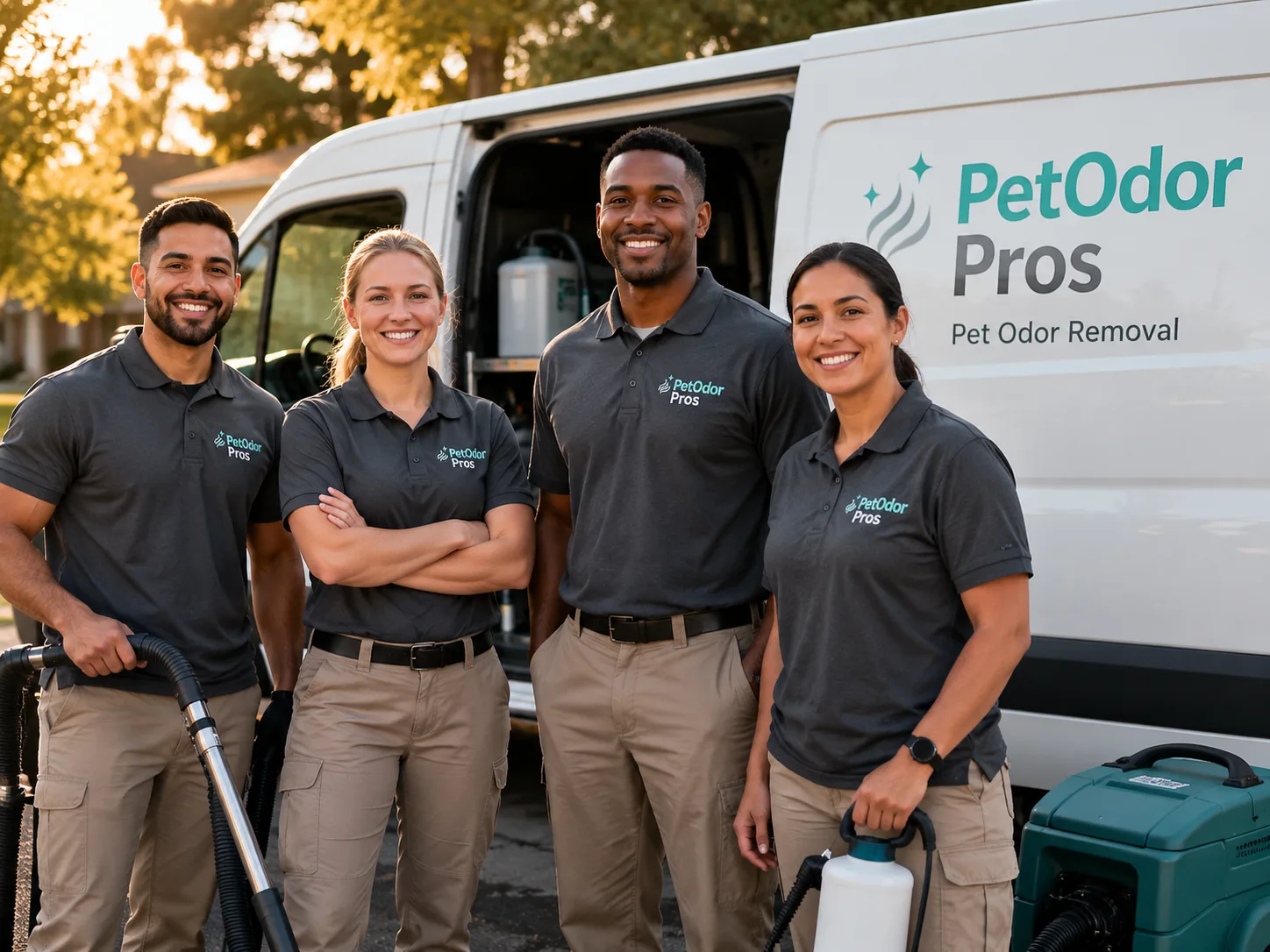 Pet Odor Removal team serving Rector, PA